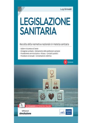cover image of [EBOOK] Legislazione sanitaria